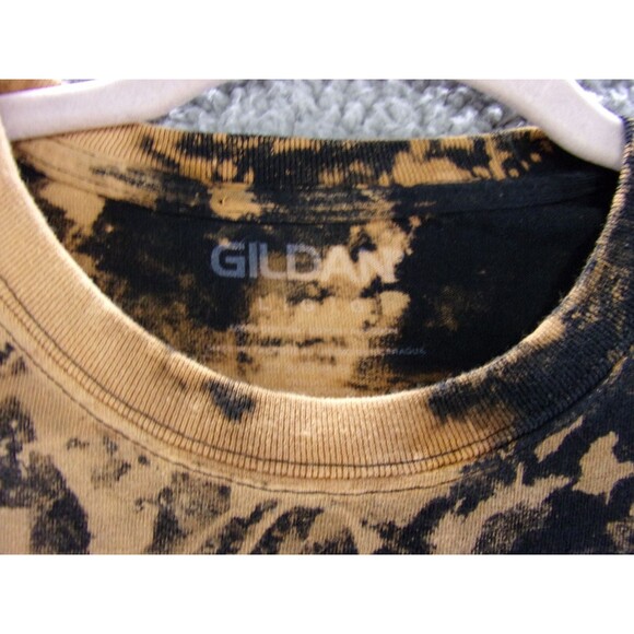 Buccaneers Super Bowl Shirt Mens Large LV Champions Black Red Tie Dye NFL - Picture 3 of 5